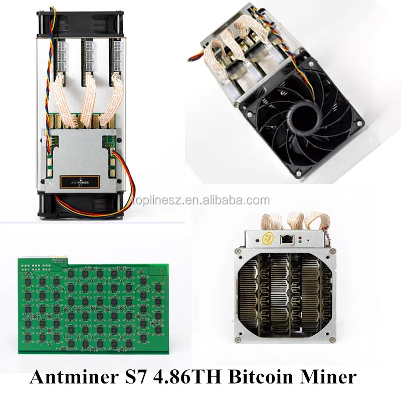 Antminer s7 Aparat de minat bitcoin sursa inclusa