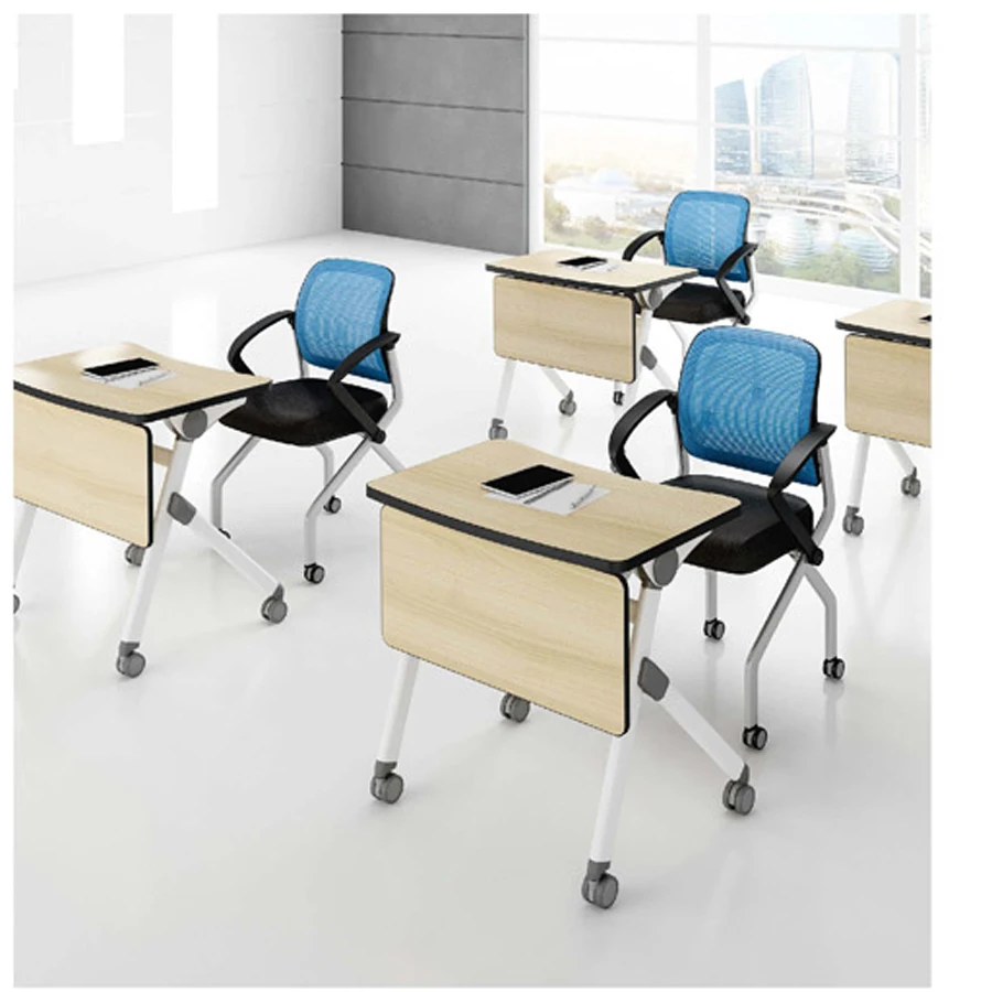 Low Price Modern Training Room Tables Panel Top Metal Support Folding Training Table Buy Modern Training Table