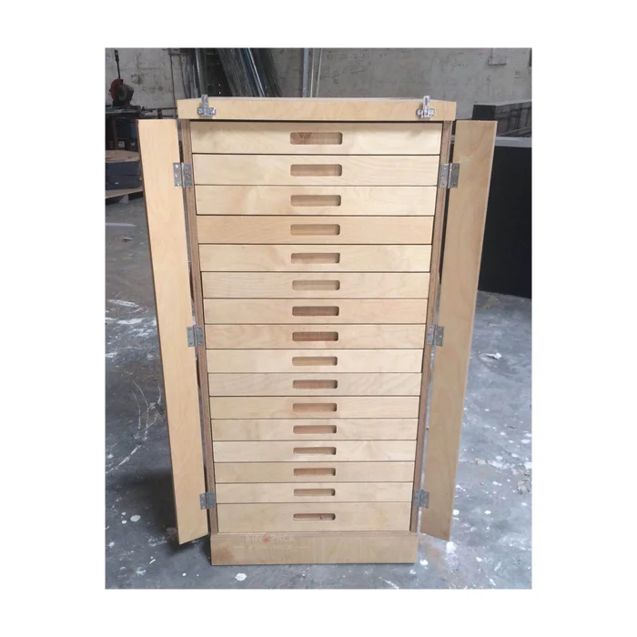 Wooden Eyeglass Display showcase Natural Style Optical Shop Display showcase Optical Lens Storage Cabinet