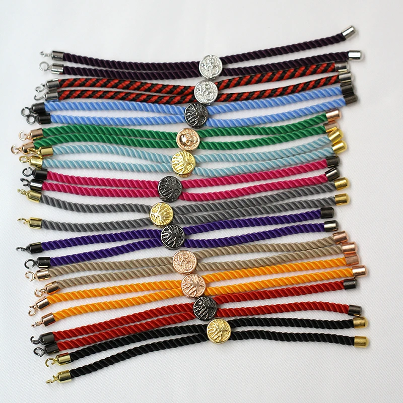 Bulk Sale Multi Colors Rope Cord String Bracelet Lace Shoelace Bracelet