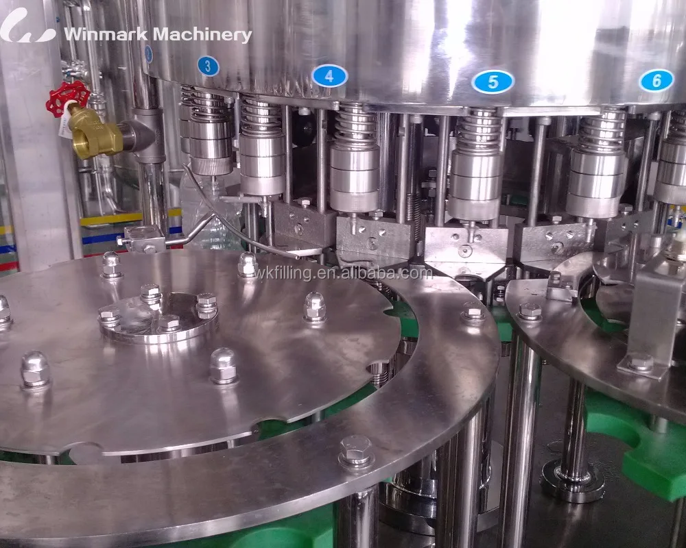 Washing Filling Capping 3 in 1 Triblock for Mineral Water Packaging Machinery