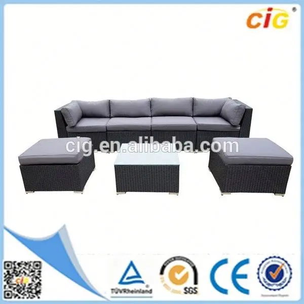 Factory Price High Quantity Rattan Sofa Bed Sun Fun Sofa Chair Outdoor Furniture