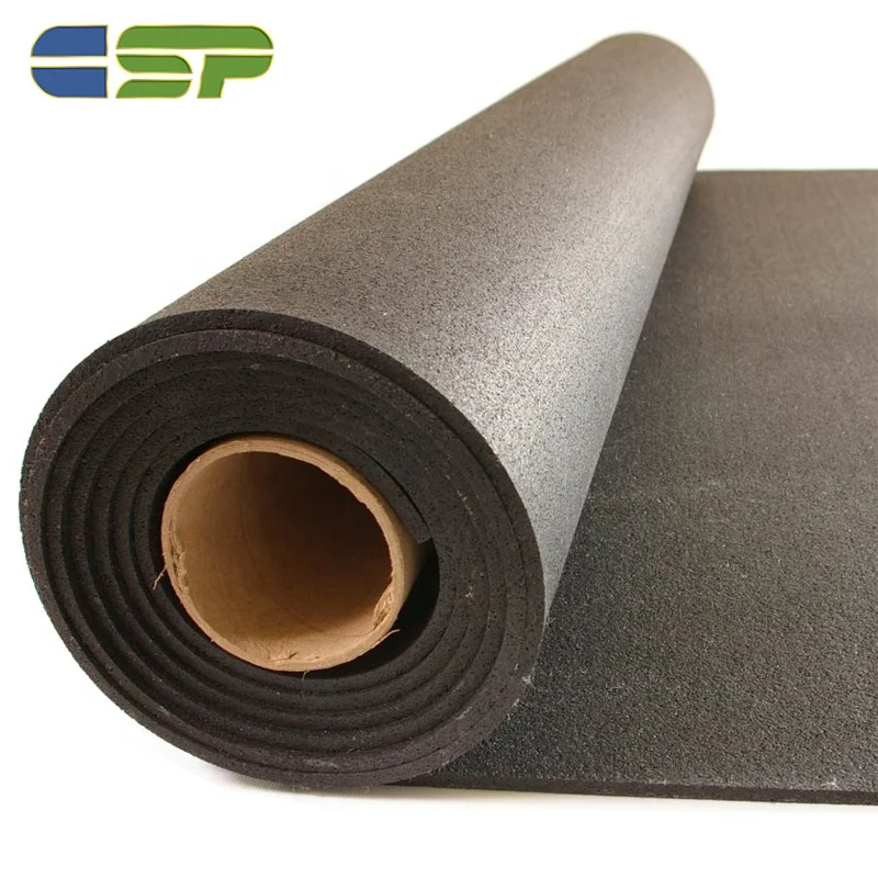 1m X 10m Colorful No Smell Rubber Mat for Gym CSP005-2