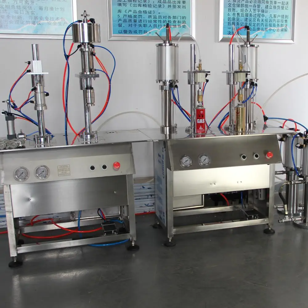 Semi Automatic LPG Gas Filling Machine Butane Gas Refilling Machine