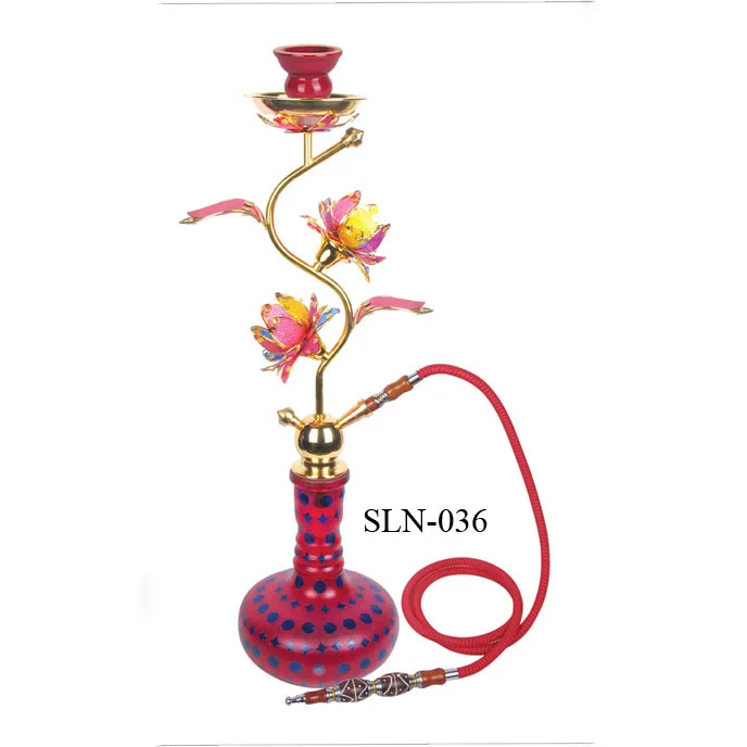 Beautiful Big Red Flower Hookah Shisha