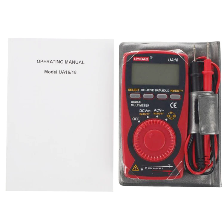 Slim Mini Pocket Palm Compact Size Micro DMM Handheld Small Digital Multimeters with Best Reviews