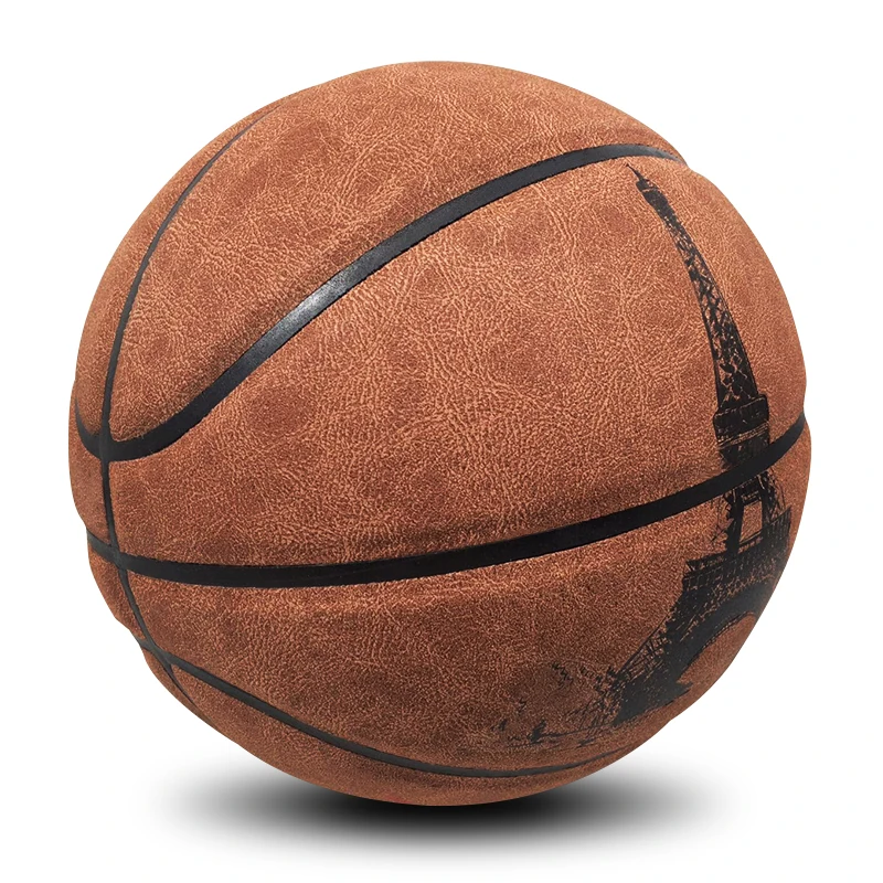 Высококачественный мяч из искусственной кожи с принтом на заказ уличный спортивный мяч-корзина оптом