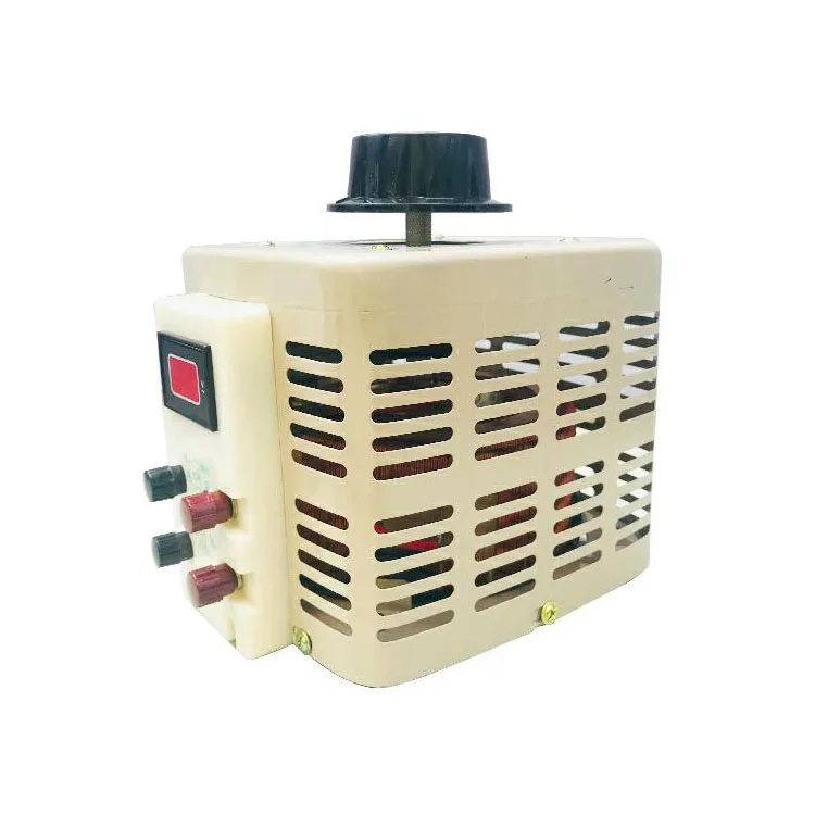 Factory Direct 1kva Single Phase Contact Voltage Regulator Variac Transformer