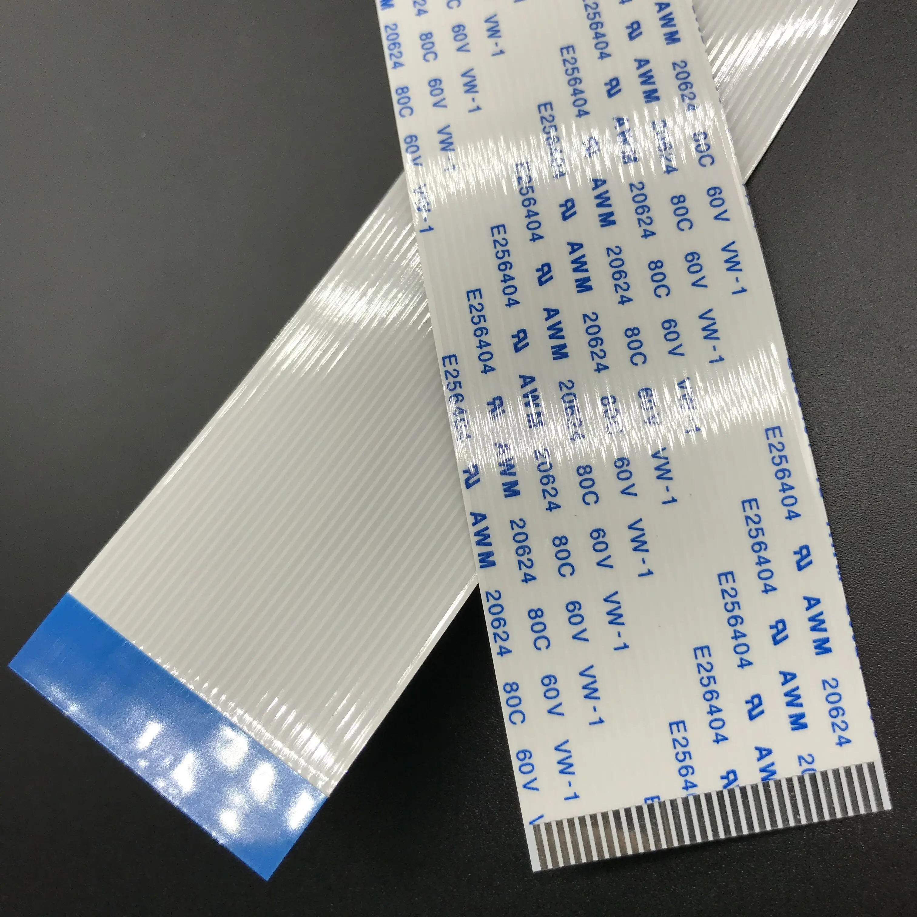 Customized AWM 2896 G  24 Pin 200mm FFC Flexible Flat Cable