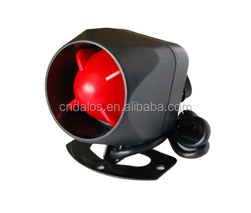 Universal 6 Tone Car Security Alarm Loud Siren Horn 12V Car Alarm Siren