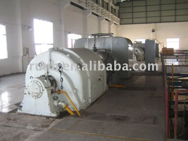 Industrial Turbine Generator for Power Generation