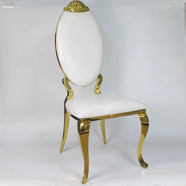 Modern Steel and Resin Restaurant Table and Chair Set Used for Banquets Events Parties Hotel and Villa Use
