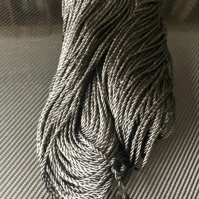 
Трос из углеродного волокна T700SC, электрическая проводящая плетеная круглая веревка диаметром 5/6/8/10 мм, ткань из углеродного волокна 
