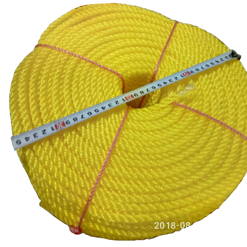 
 Высокое качество, 3/4 прядей, витой трос HDPE в зеленом цвете  