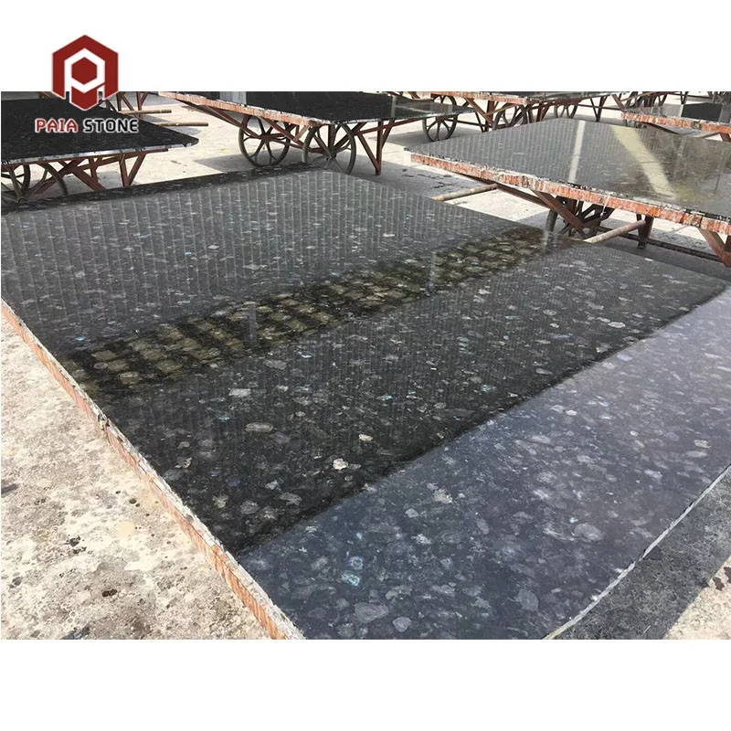 Silver Pearl ko'k granit plitalar, oshxona gilamlari, 60x60, polirovka qilingan tosh, Xitoy narxi, Malayziya stol ustlari, katta plitalar, PAIA toshi, grafik dizayn