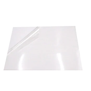 Factory A4 Printable Clear Mylar Transparent Self Adhesive Pet Film Sticker Paper For Inkjet ...