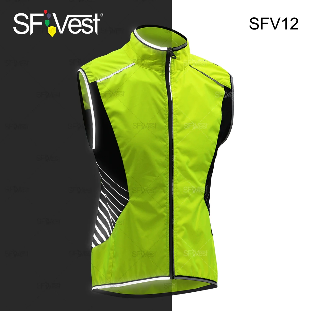fluorescent cycling vest
