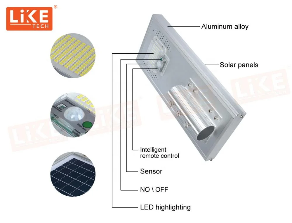 2 года гарантии мощный светодиодный уличный фонарь на солнечной батарее для дороги 50 Вт 100