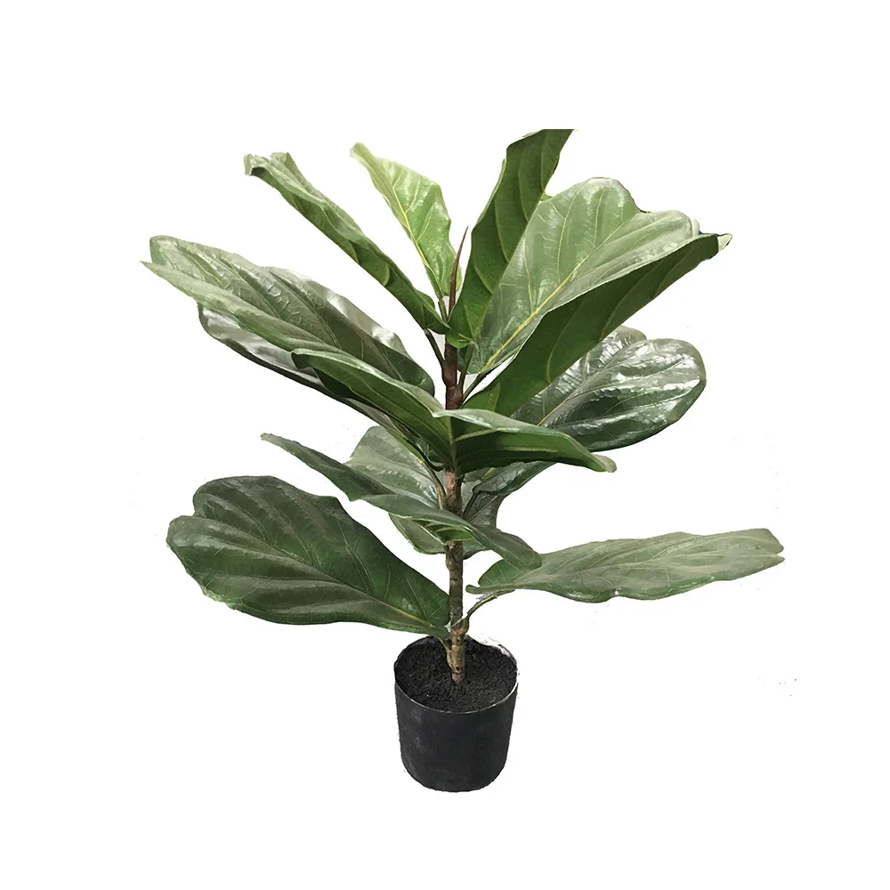 customized lifelike artificial ficus tree lyrata for interior