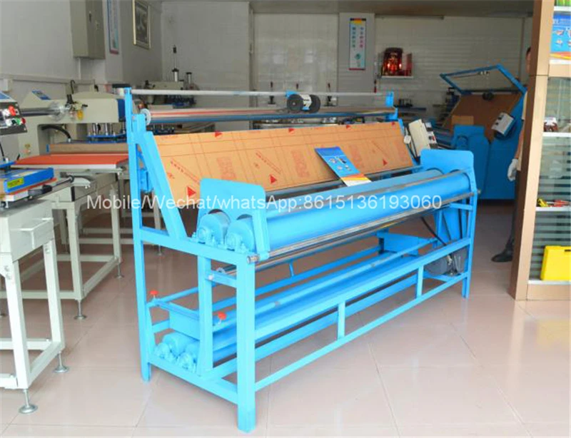 Automatic Measuring Rolling Stones Fabric Machine