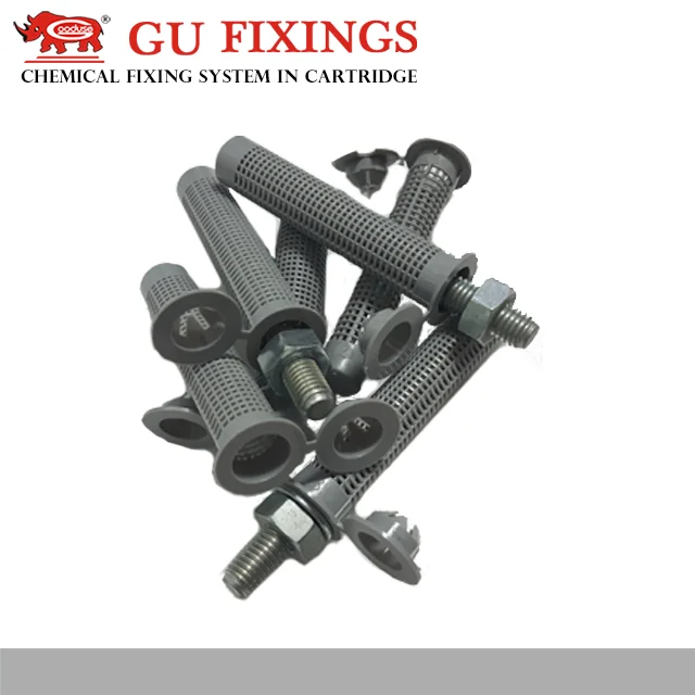 Injection Plastic Anchor Sleeve for Epoxy Bolt Anchoring