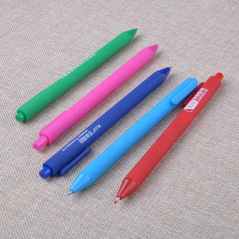 2025 Factory Wholesale Click Action ABS Plastic Ballpoint Pen with Print logo