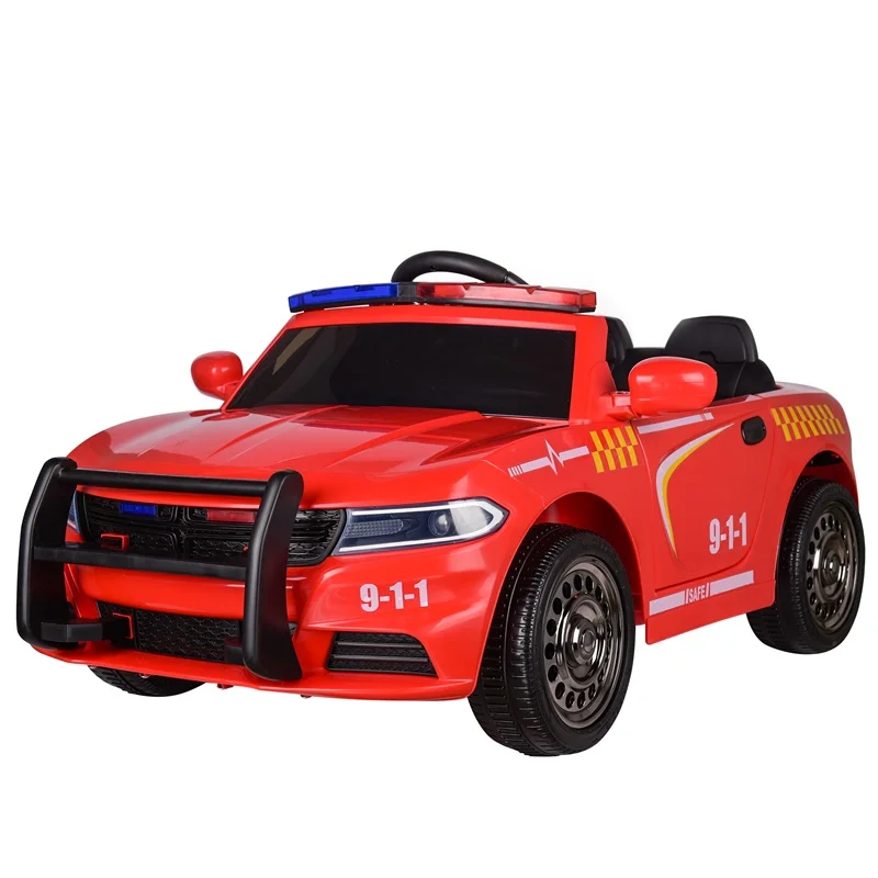 battery operated red police light