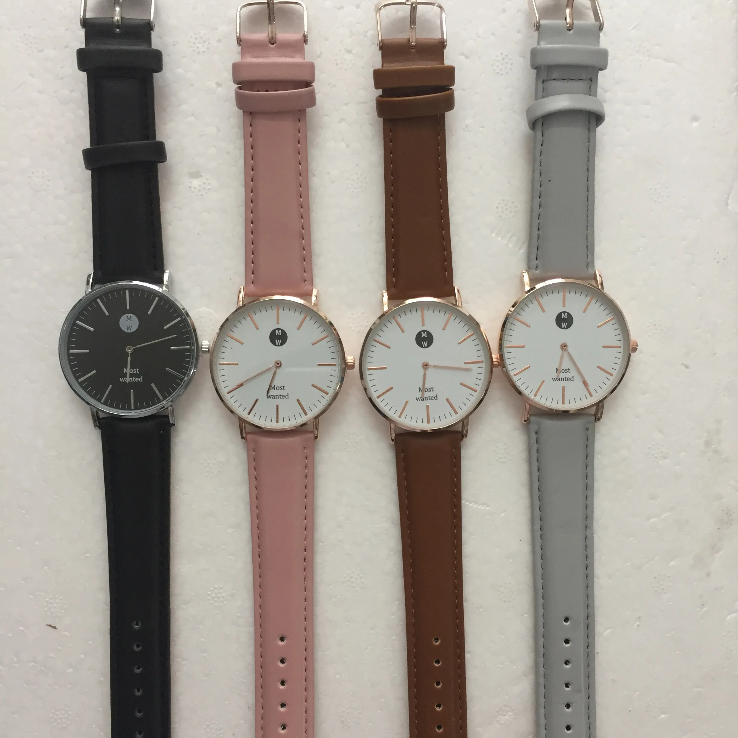 Custom Watch Made Empty Face Blank Sublimation Watch Print Your Images Dial Watch LOQ MOQ