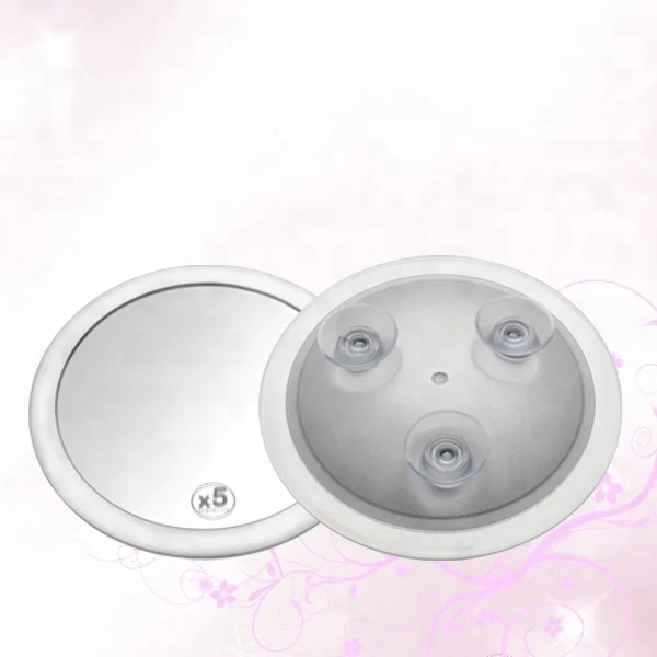 5X 10X 15X 20X Magnifying Suction Cup Makeup Mirror Portable Wall Mounted Bathroom Mirror