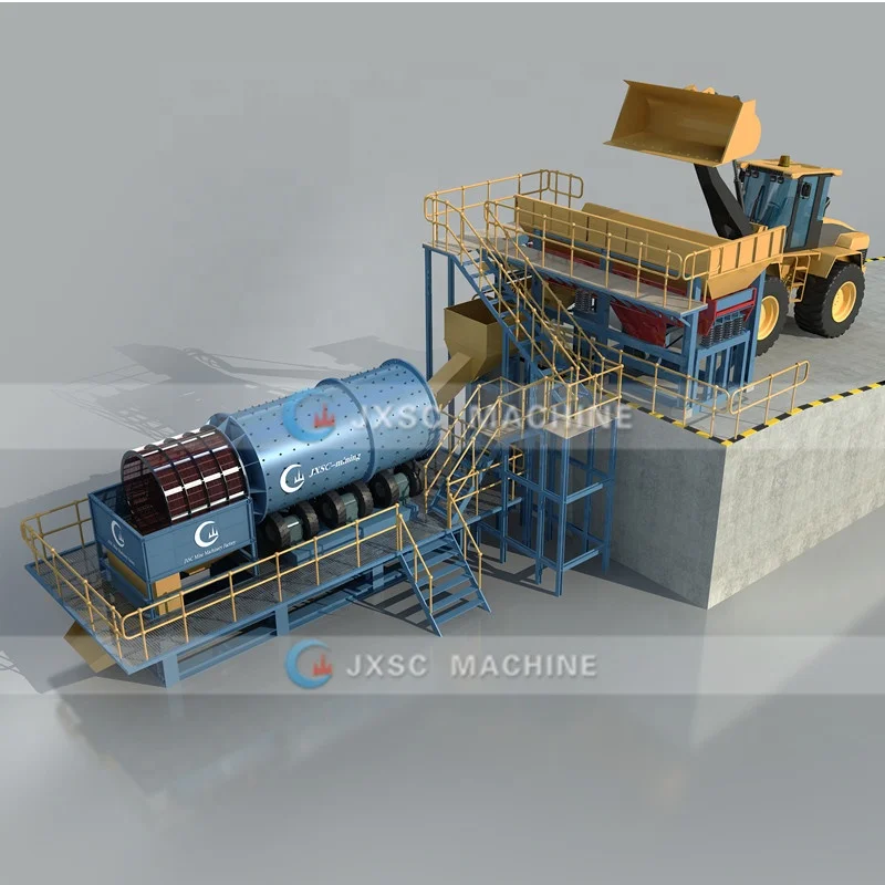 80TPH Diamond Mining Machine Diamond Equipment Separator in Russia Jubilee Mine Site