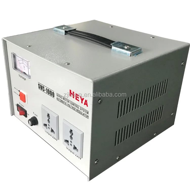 SVC 1KVA 220VAC Automatic Voltage Regulator Stabilizer