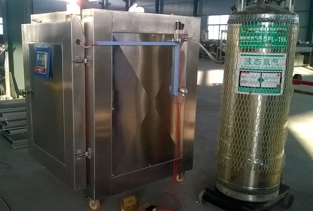 Industrial Tray Type Flash Freezer Fish Meat Dumplings Freezing Machine