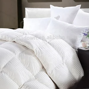 Machine Washable Down Comforter Edredons Direto Da Fabrica Edredones Goose Feather and Down Quilt White Down Alternative Quilt