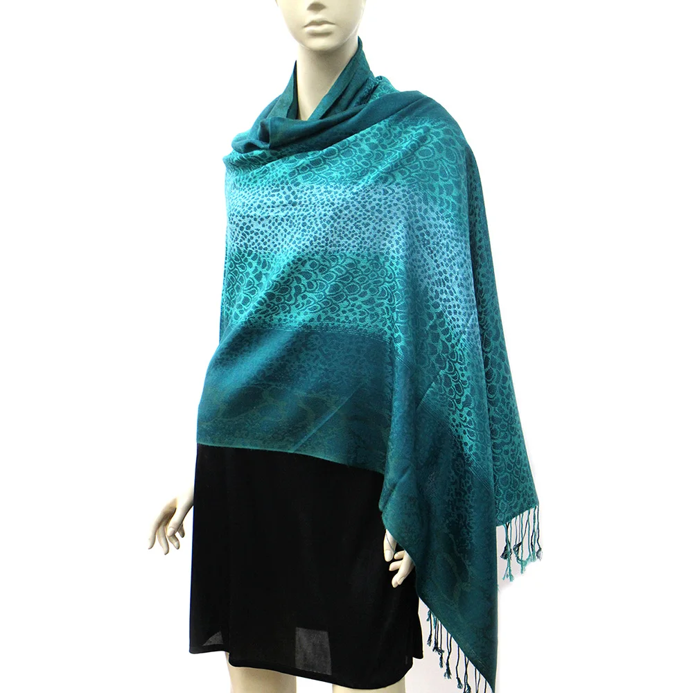 Summer Spring Egyptian India Ladies Cotton India Pashmina Cashmere Scarf