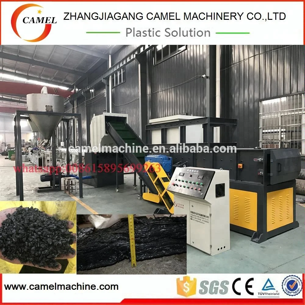 Waste plastic shredder and crusher system - Buy , Product on Zhangjiagang  Camel Machinery Co., Ltd.