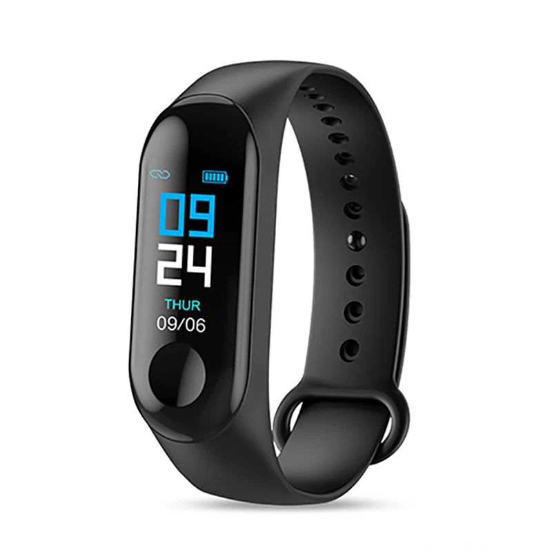 M3 Smart Watch Bracelet with Colour Screen, Heart Rate & BP Monitor – Ripe  Pickings