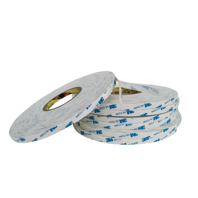 Pe Foam Tape 3m 1600t 1600 Double Sided Adhesive Tape Die Cut Round Double Sided Pe Foam Mirror Tape 1 0mm 1 5mm Thick Buy 1600t 3m Tape Adhesive Tape Pe Foam Tape Product On