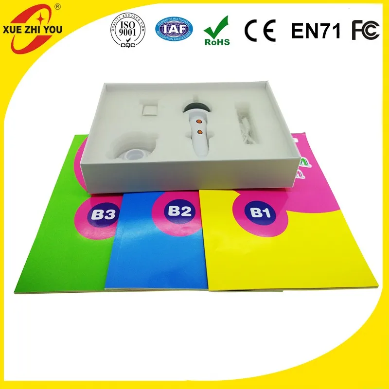 Educational Speaking Pen for Blind 4 GB Lithium Battery Musical English Reading Toy Plastic Material Packed in Gift Box