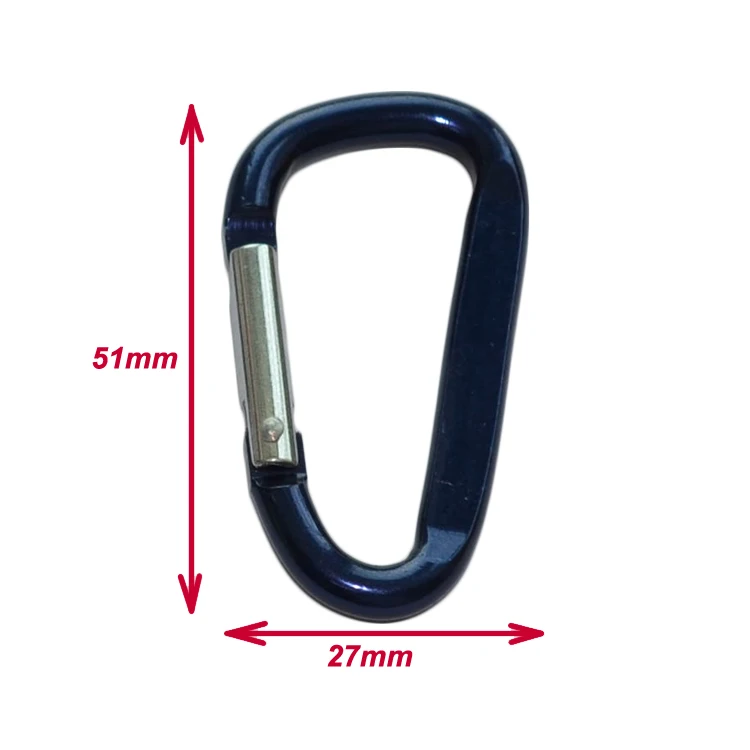 
 Профессиональный карабин в современном стиле, брелок-крючок, плоский квадратный алюминиевый мини-карабин  