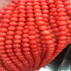 Beads Supplier High Quality Round Shape Natural Red Coral 8mm Loose Beads Wholesale For Making Jewelry
