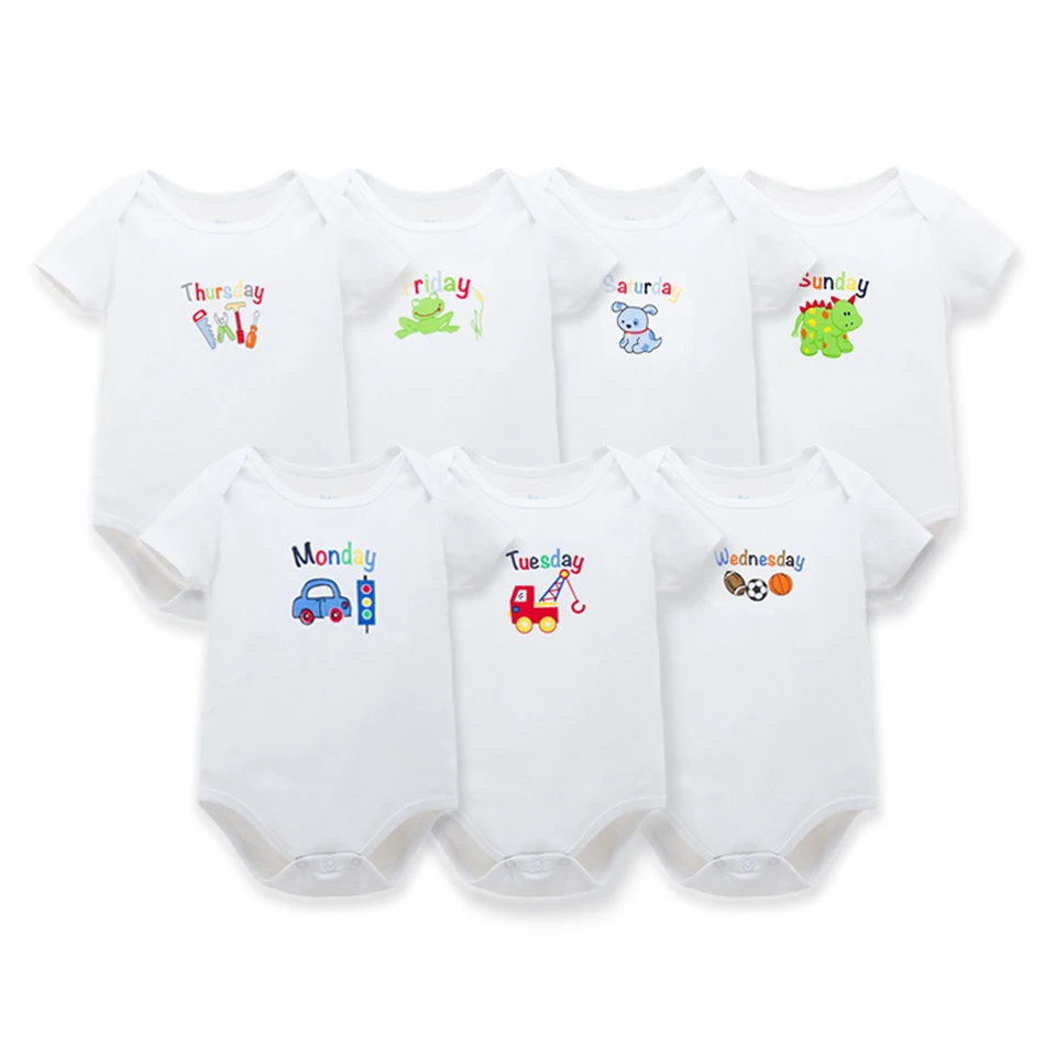 Barboteuse Pour Bebes Nouveau Ne Serie D Une Semaine 7 Pieces A La Mode Buy Barboteuses Bebe Barboteuses Bebe Nouveau Ne Barboteuse Bebe Nouveau Ne Product On Alibaba Com