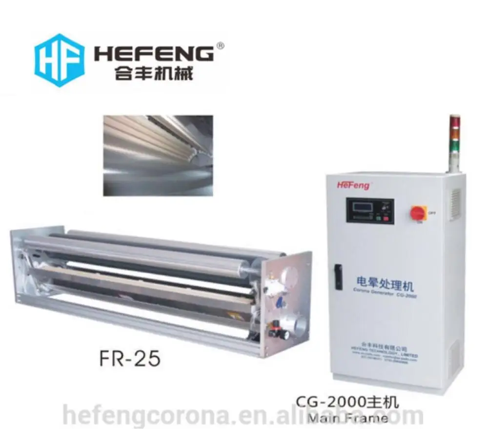 Double Sided Treating Corona Treatment Device for Plastic Film
