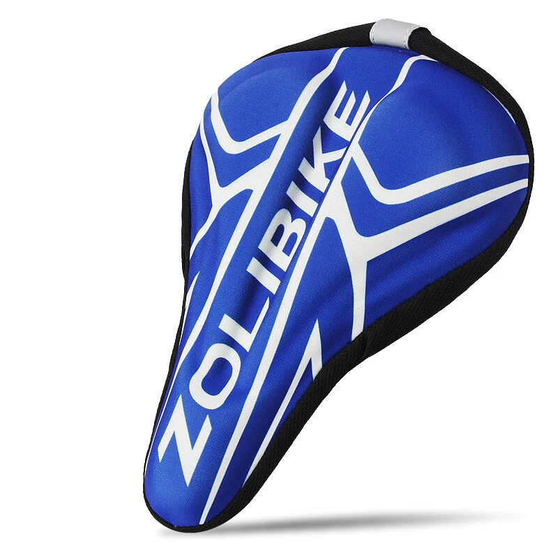 ZOLi Z3203 аксессуары для оборудования для верховой езды Горный Дорожный велосипед 3D Силиконовый утолщенный удобный декоративный чехол для подушки