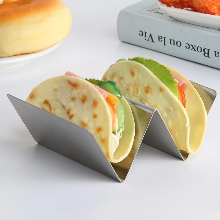  Taco Holders Stainless Steel Taco Stands Mexican Taco