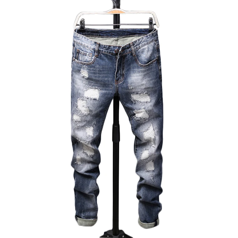 mens light wash biker jeans