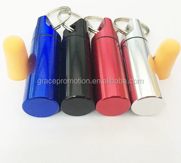 Лидер продаж, алюминиевая коробка для таблеток с брелоком, дизайн под заказ