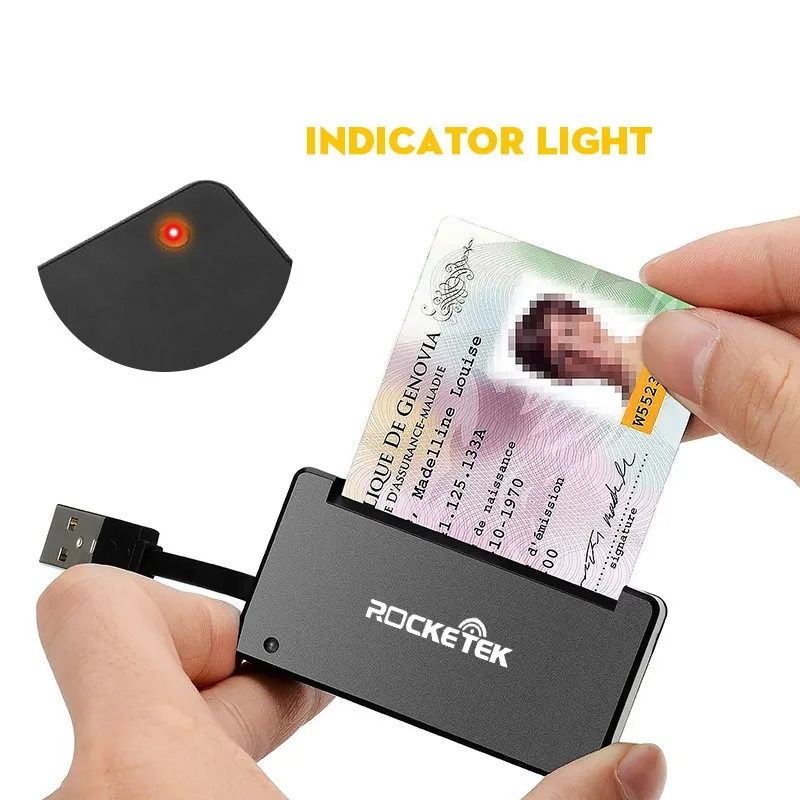 Usb Sim Card Reader Driver Portable Smart Card Reader Usb Chip IC ID Card Reader