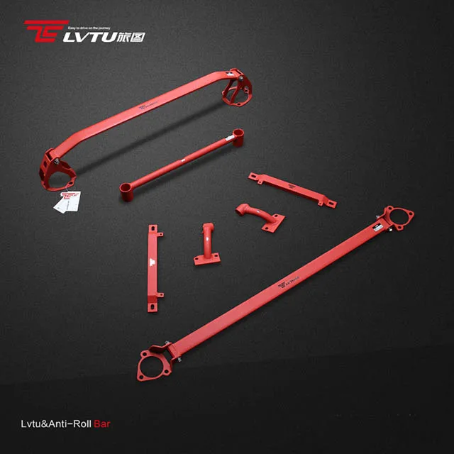 High Performance Strut Tower Brace Fit For Toyota Crown 2015-2019 Racing Car Strut Bar Safety Bar