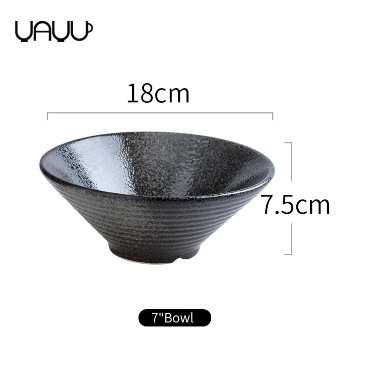  9 inch ceramic noodle ramen bowl for home and kitchen-58