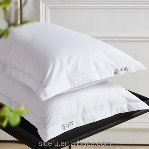 Luxury White Satin Custom Hotel Cotton Pillow Case Cotton Plain Dyed Buy Cotton Pillow Case Pillow Case Hotel Pillow Cases Cotton Plain Dyed Product On Alibaba Com